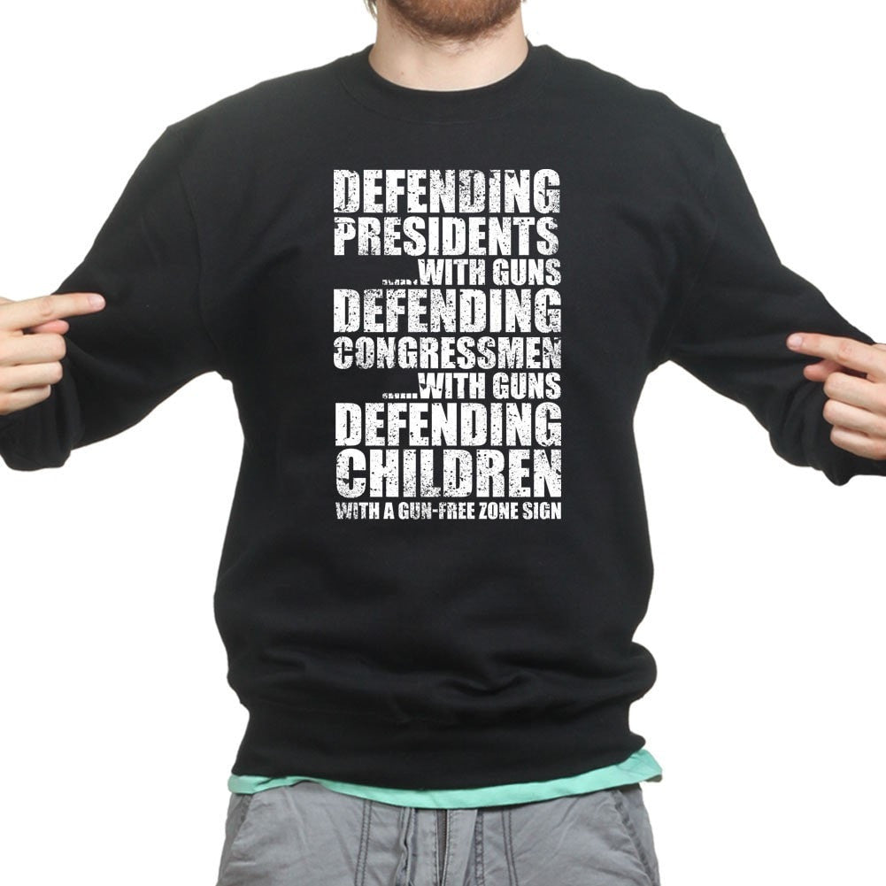 Armed Defence Irony Sweatshirt