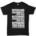 Armed Defence Irony Men's T-shirt