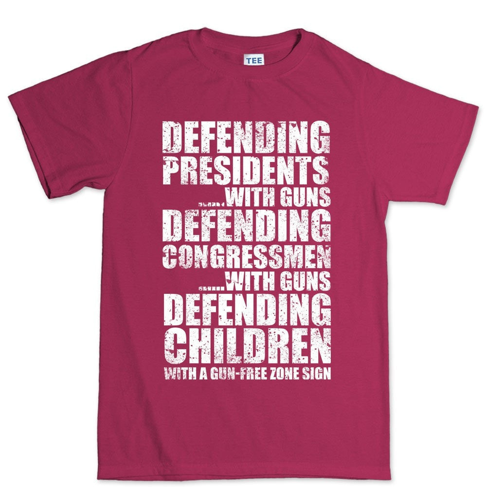 Armed Defence Irony Men's T-shirt
