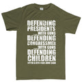 Armed Defence Irony Men's T-shirt