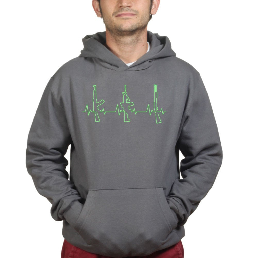 Gun Heartbeat Hoodie