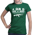 Ladies Guns & Beer T-shirt