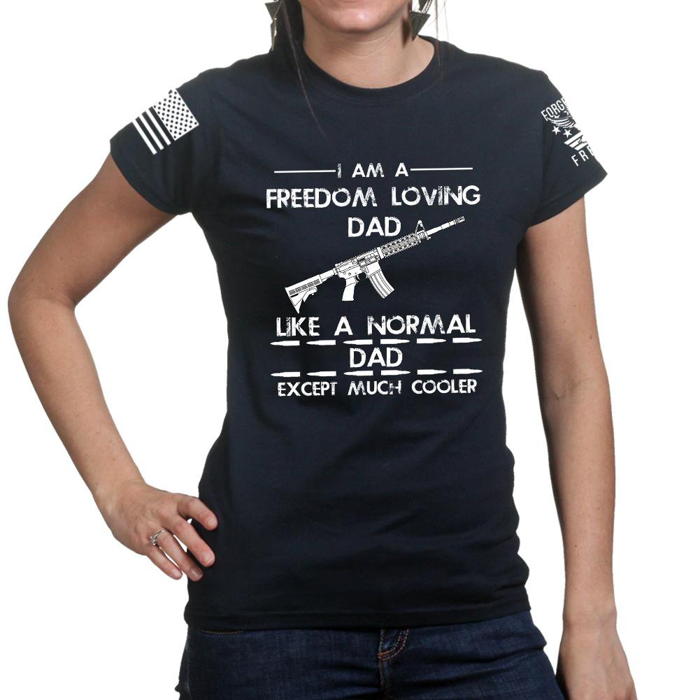 Gun Dad Ladies T-shirt