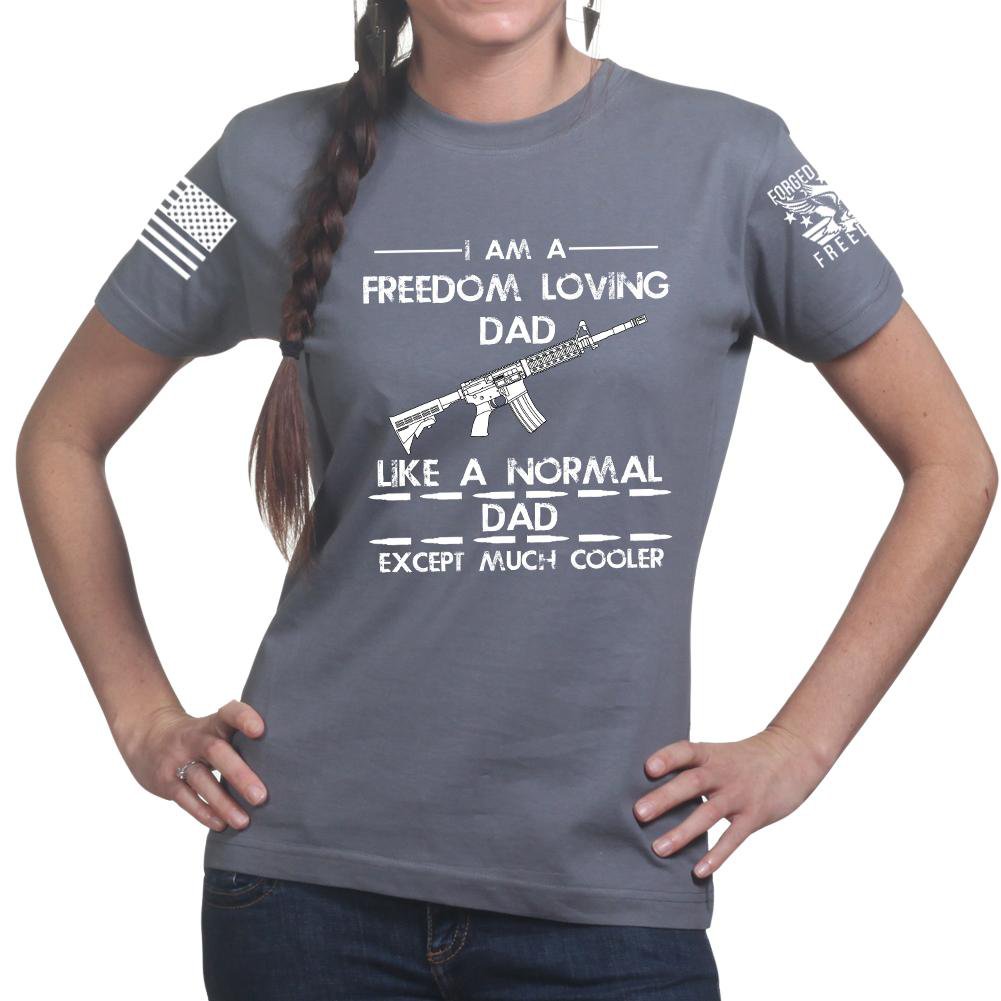 Gun Dad Ladies T-shirt