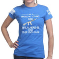 Gun Dad Ladies T-shirt