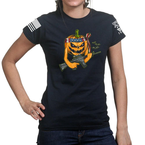 Ladies Tactical Pumpkin T-shirt
