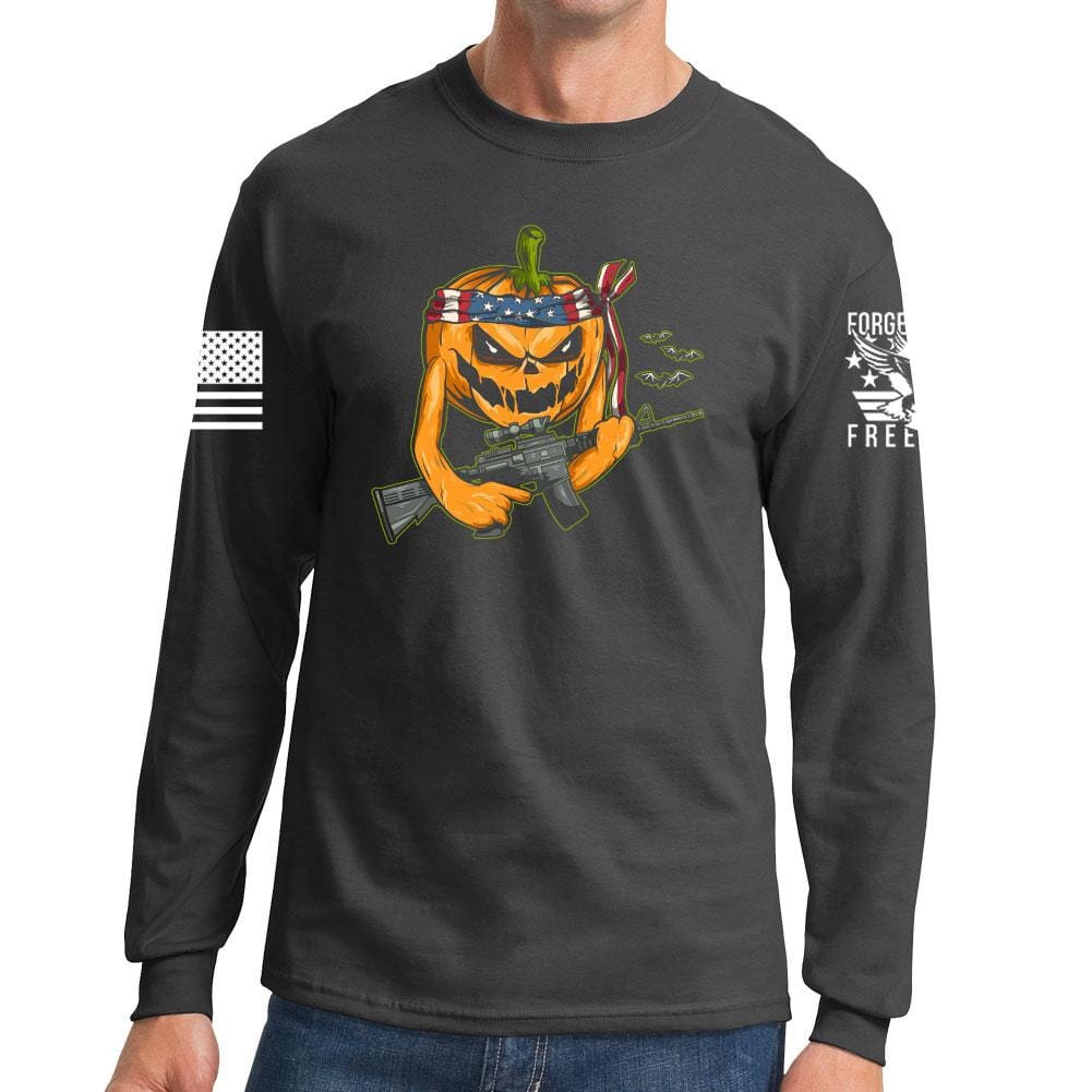 Long Tactical Pumpkin Sleeve T-shirt