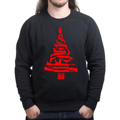 Guns Christmas Tree Sweatshirt