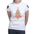 2A Christmas Tree Ladies T-shirt