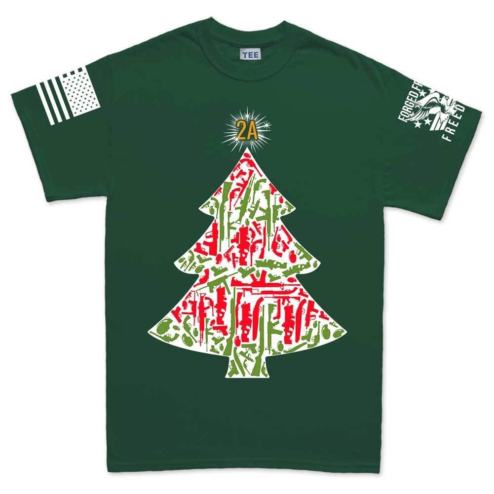 2A Christmas Tree Men's T-shirt – Forged From Freedom