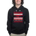 Guns Ugly Christmas Mens Hoodie