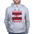 Guns Ugly Christmas Mens Hoodie