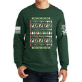 Guns Christmas Ugly Sweatshirt