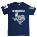 Texas The Gunshine State Men's T-shirt