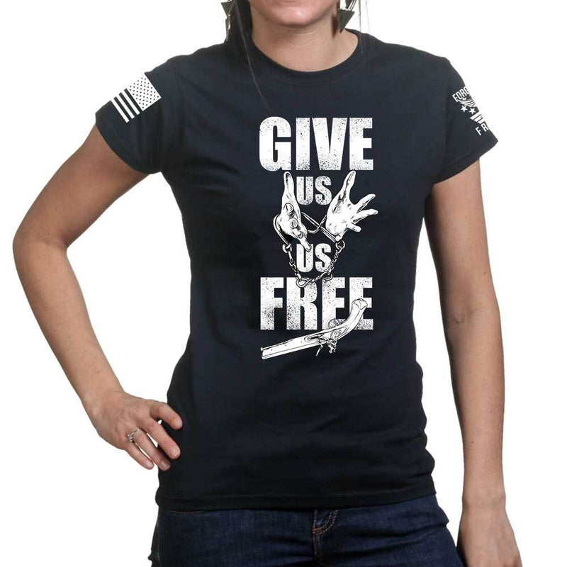 Give Us Us Free Ladies T-shirt