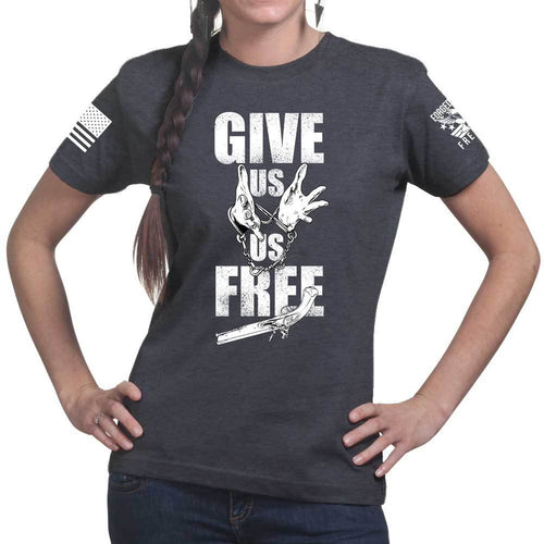 Give Us Us Free Ladies T-shirt