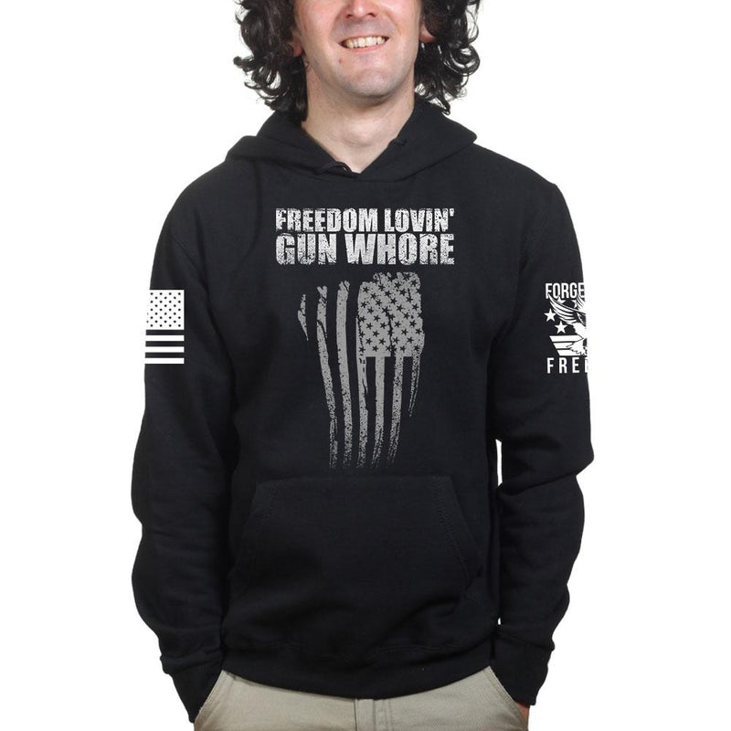 Freedom Lovin' Gun Whore Unisex Hoodie