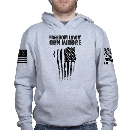 Freedom Lovin' Gun Whore Unisex Hoodie