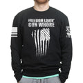 Freedom Lovin' Gun Whore Unisex Sweatshirt