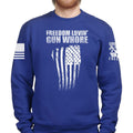 Freedom Lovin' Gun Whore Unisex Sweatshirt