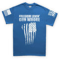 Freedom Lovin' Gun Whore Men's T-shirt