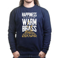 Happiness Is A Pile Of Warm Brass Sweatshirt