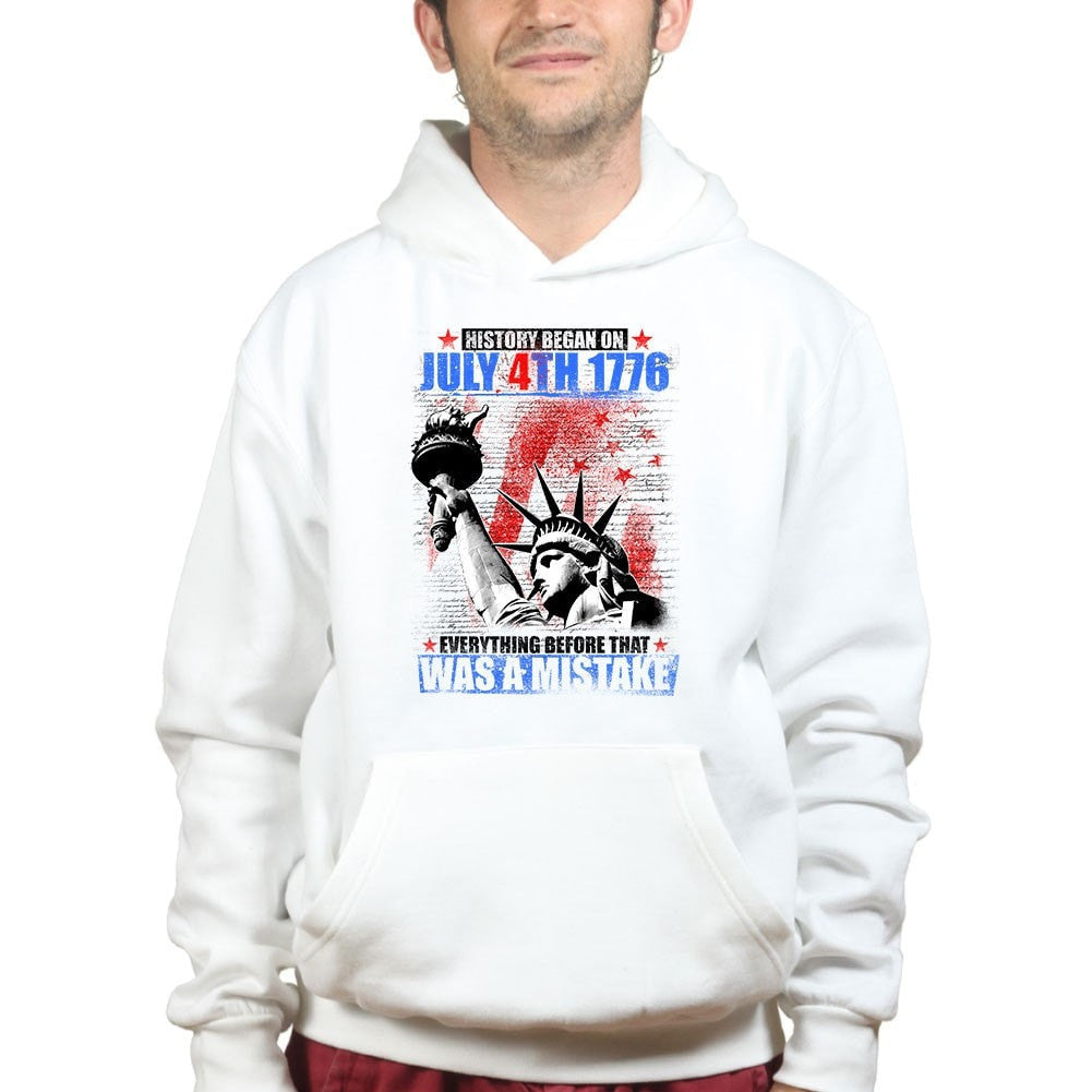 Unisex History Began 4th of July Hoodie
