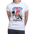 Ladies History Began 4th of July T-shirt