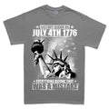 Men's History Began 4th of July T-shirt