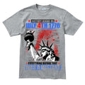 Men's History Began 4th of July T-shirt