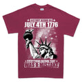 Men's History Began 4th of July T-shirt