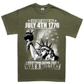 Men's History Began 4th of July T-shirt