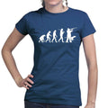 Evolution Of A Hunter Ladies T-shirt