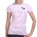 A Hunter's Heartbeat Ladies T-shirt