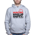 Hunting Makes Me Happy Hoodie
