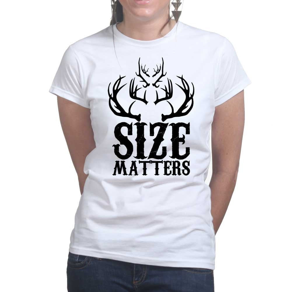 Size Matters (Hunting) Ladies T-shirt