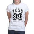 Size Matters (Hunting) Ladies T-shirt