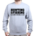 Hunting and Fishing Mens Sweatshirt