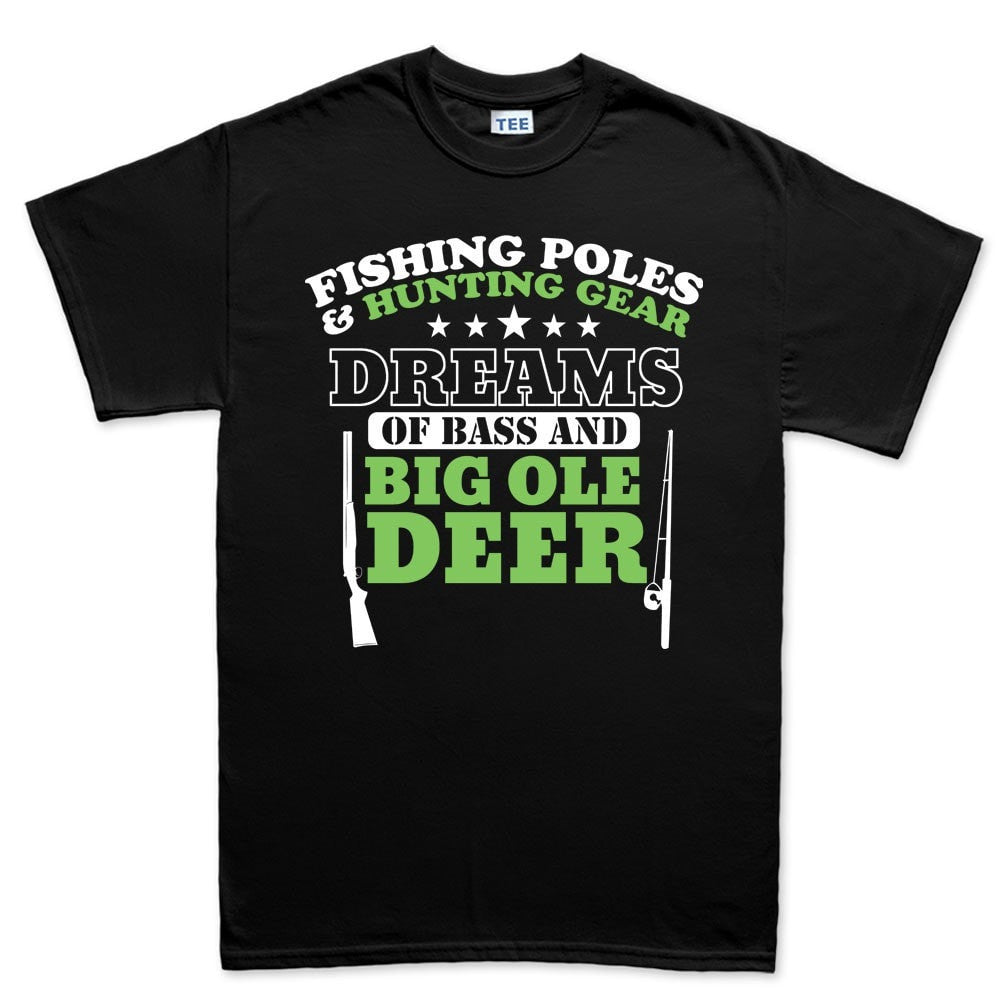 Hunting and Fishing Dreams Men's T-shirt
