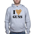 I Love Guns Hoodie