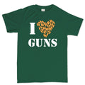 I Love Guns Men's T-shirt