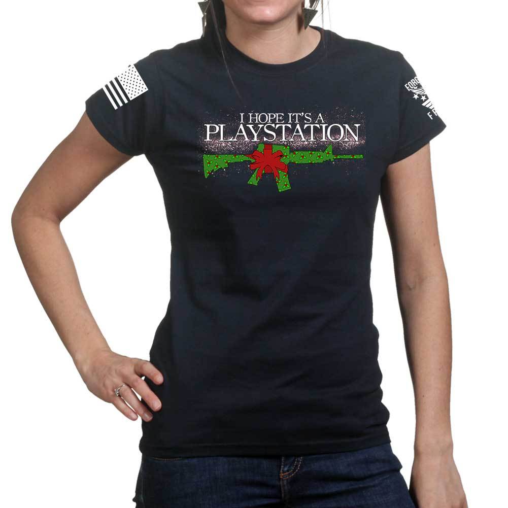 I Hope It's A Playstation Ladies T-shirt