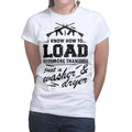 I Know How to Load Ladies T-shirt