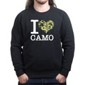 I Love Camo Sweatshirt
