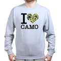 I Love Camo Sweatshirt
