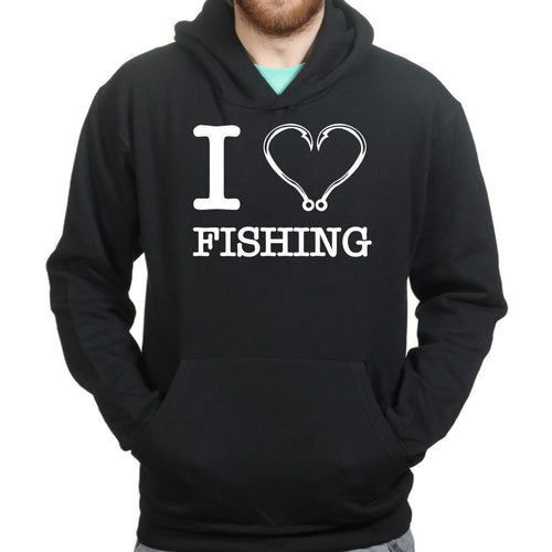 I Love Fishing Hoodie