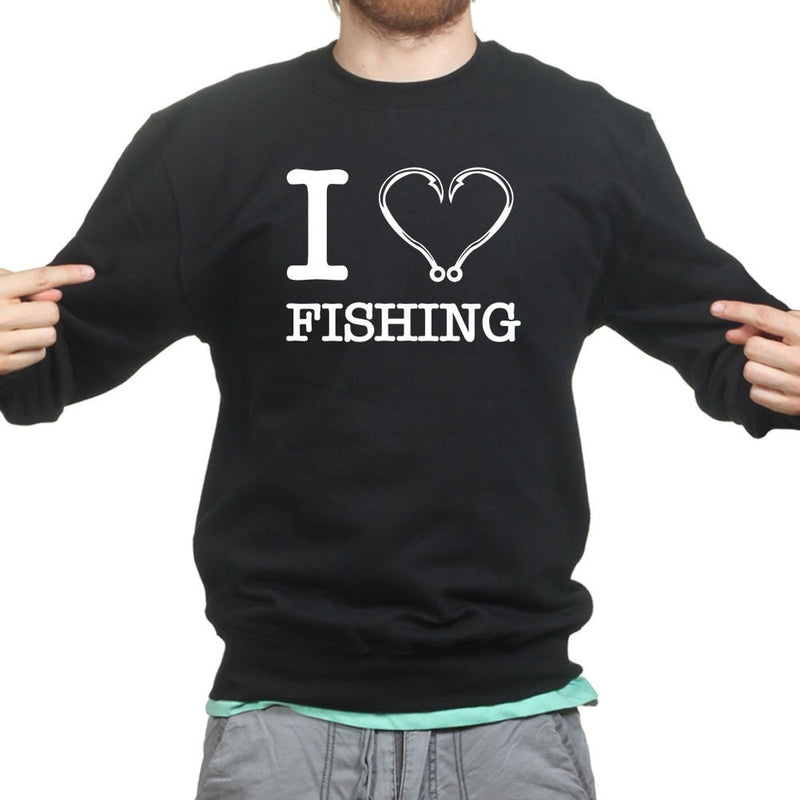 I Love Fishing Sweatshirt