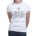 I Prefer Peace Thomas Paine Ladies T-shirt