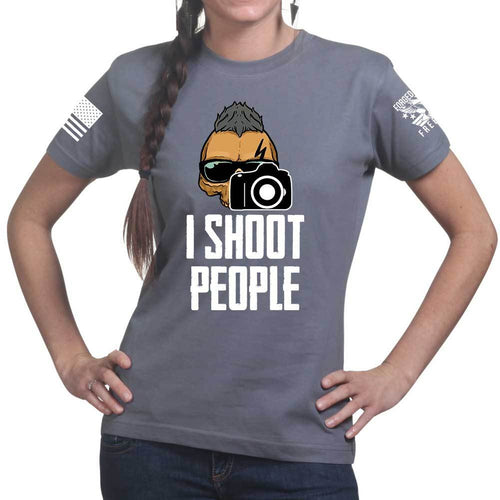 I Shoot People Ladies T-shirt