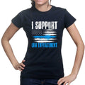 Ladies Support Law Enforcement T-shirt